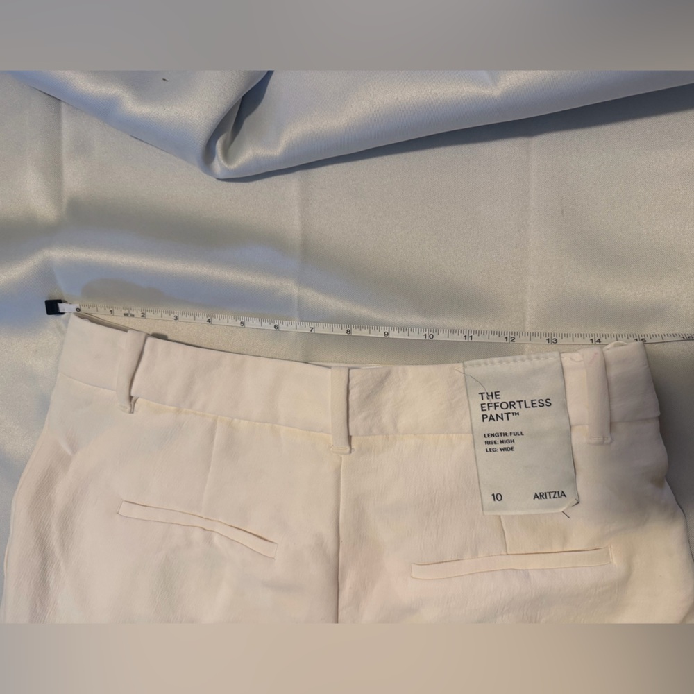 Aritzia The Effortless Pant™ - Crepette™ in Light Birch SZ 10 - Picture 9 of 10